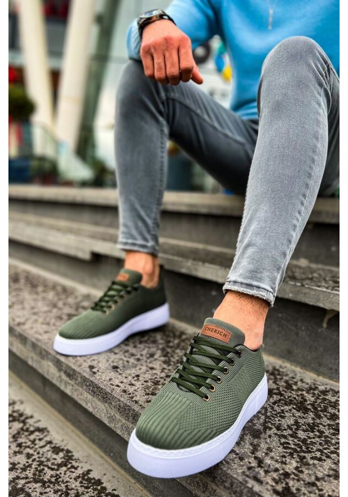 Erkek Ayakkabı Haki Yeşil