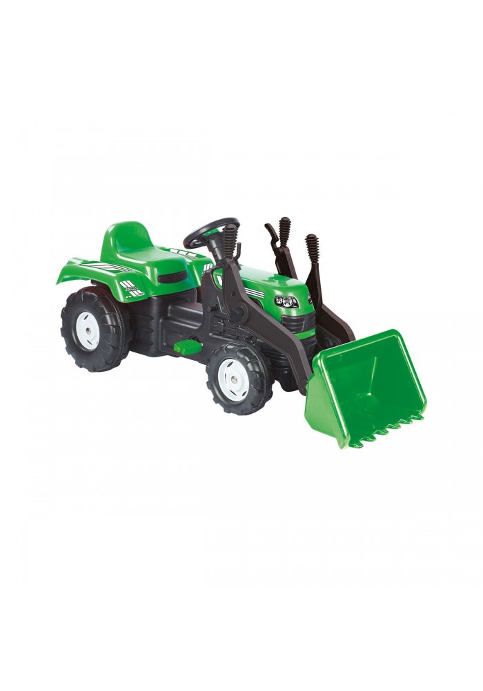8147 Kepçeli Traktör Yeşil - Dolu Oyuncak