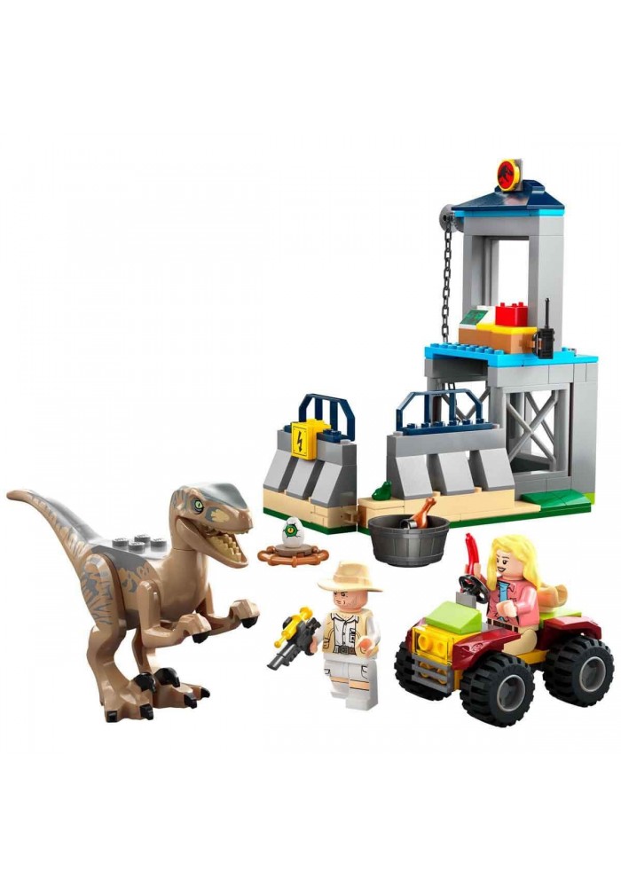 76957 LEGO® Jurassic World™ Velociraptor Kaçışı 137 parça +4 yaş