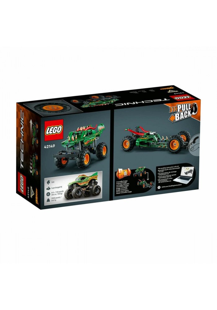 42149 LEGO® Technic - Monster Jam™ Dragon™ 217 parça +7 yaş