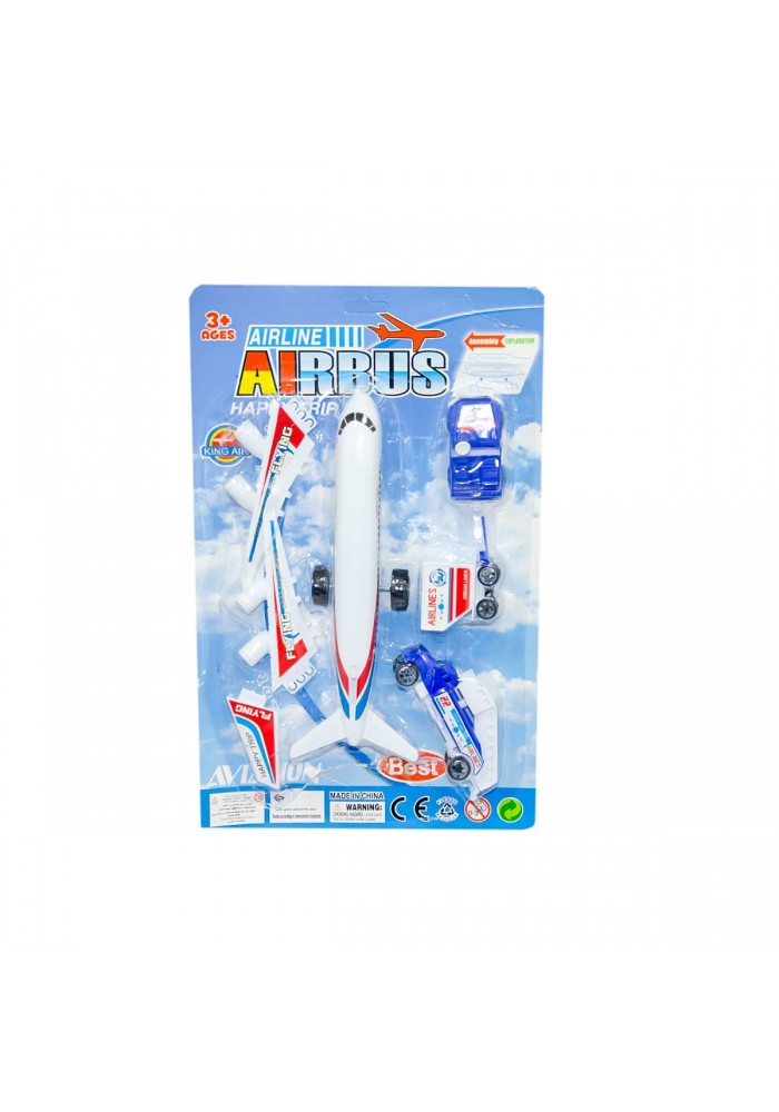 2000A Kartelada Uçaklı Araç Set - Birlik Toys