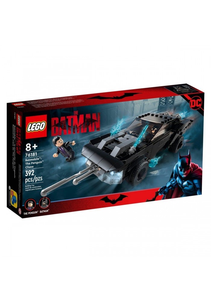 76181 LEGO® DC - Batmobil: Penguin™ Takibi, 392 parça, +8 yaş