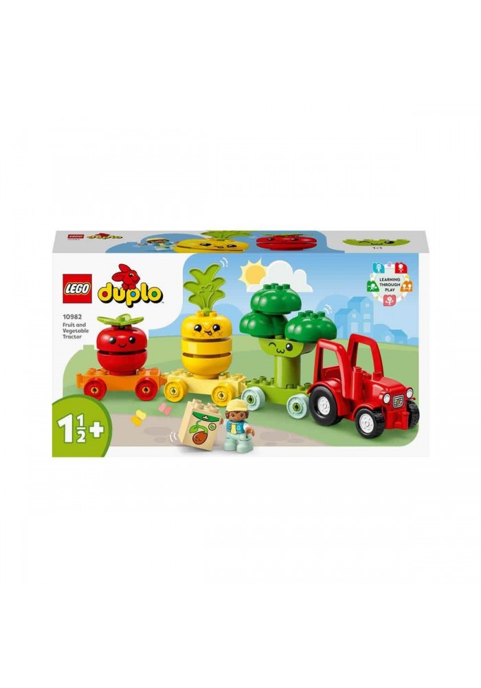 10982 LEGO® Duplo® - Meyve Sebze Traktörü 19 parça +1,5 yaş