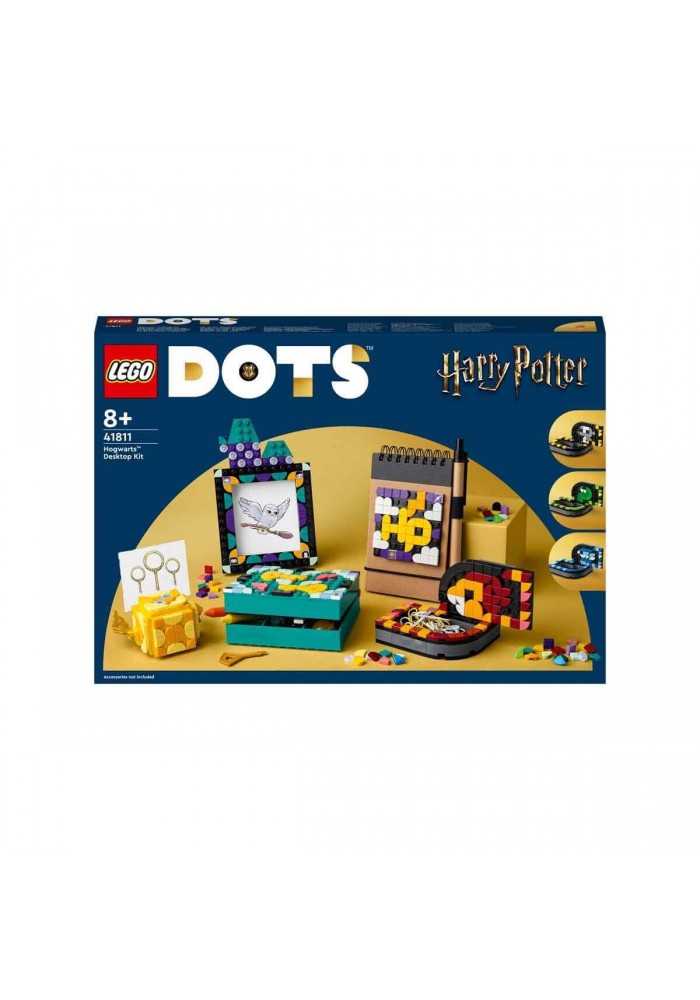 41811 LEGO® Dots - Harry Potter™ Hogwarts™ Masaüstü Seti 856 parça +8 yaş