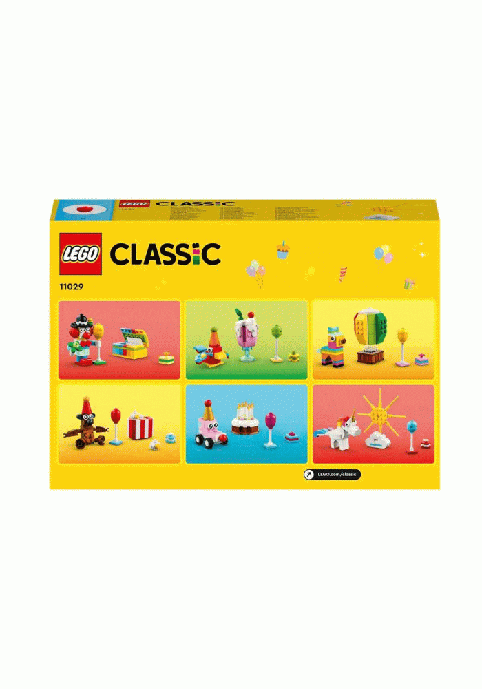11029 LEGO® Classic Yaratıcı Parti Kutusu 900 parça +5 yaş