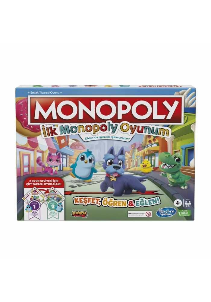 F4436 Monopoly İlk Oyunum +4 yaş