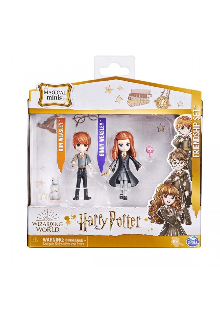 6061834 Ron and Ginny Weasley - Magical Minis, 8 cm, Harry Potter, +5 yaş