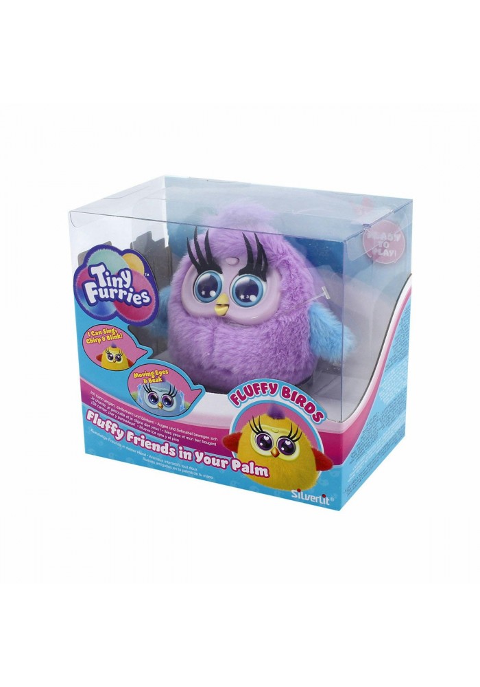 SIL/83688 Tiny Furries Fluffy Birds Asorti - Neco Toys