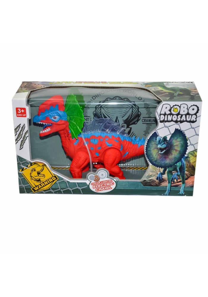 272-005ABC Kutulu Pilli Sesli Işıklı Dinozor - Can-Em Oyuncak