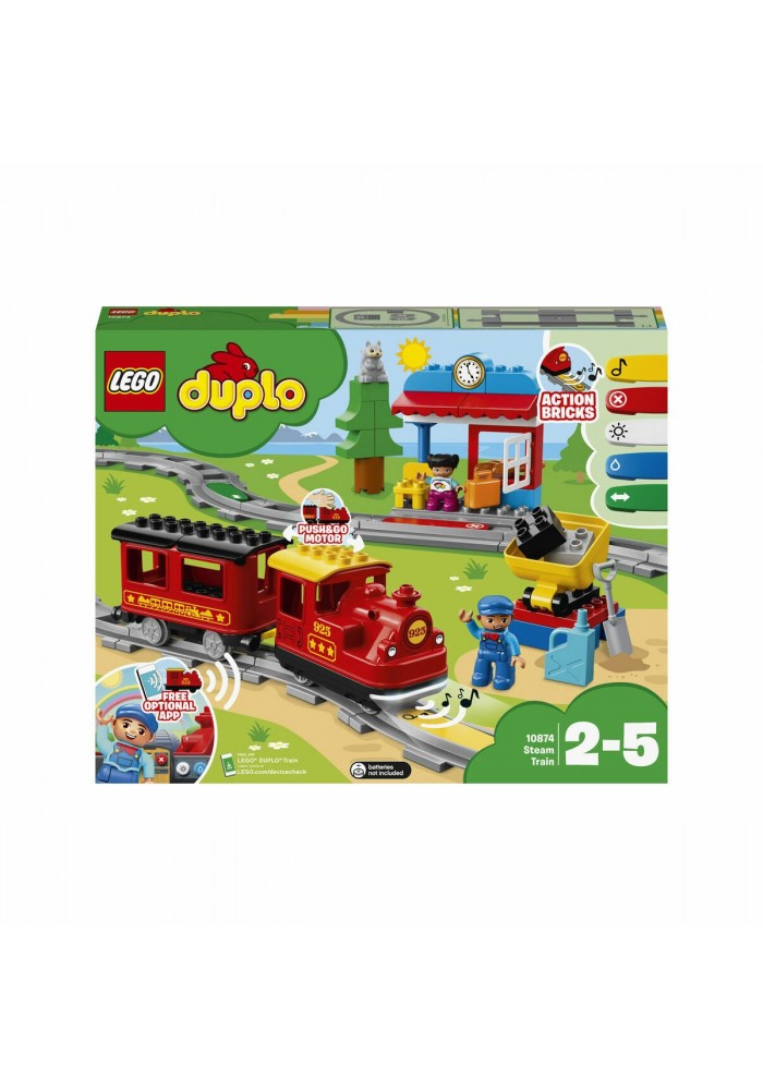 10874 LEGO® Duplo® Buharlı Tren 59 parça +2 yaş