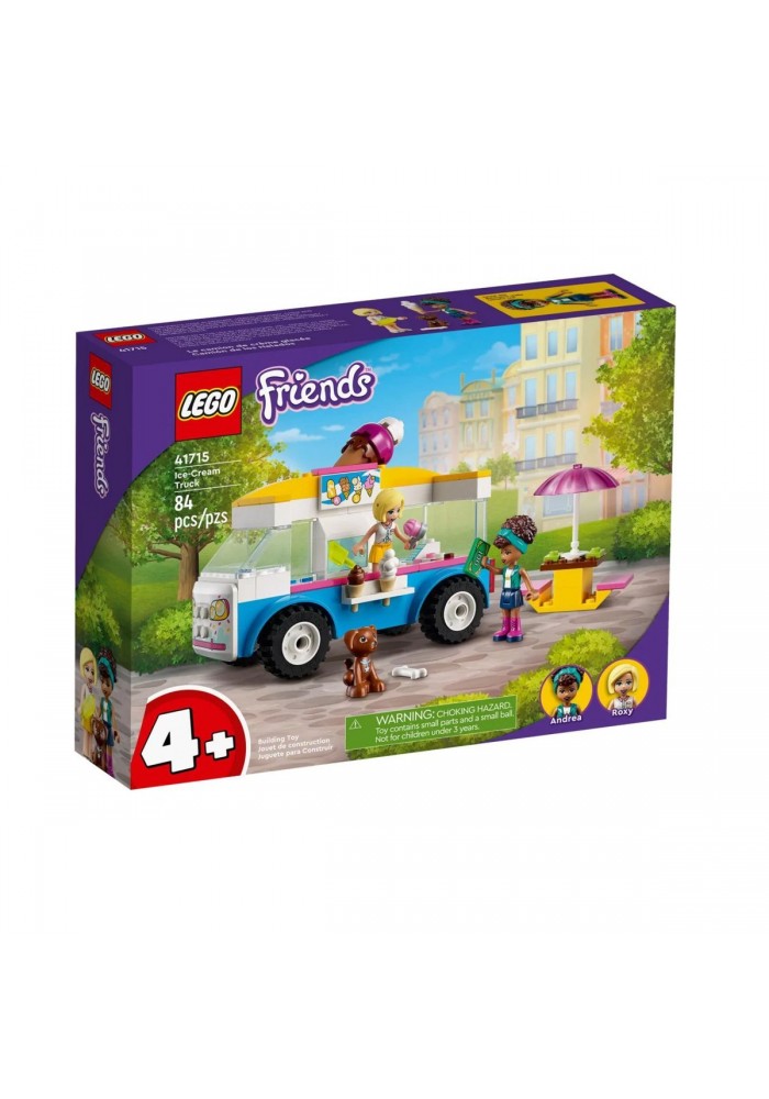 41715 LEGO® Friends - Dondurma Kamyonu, 84 parça +4 yaş