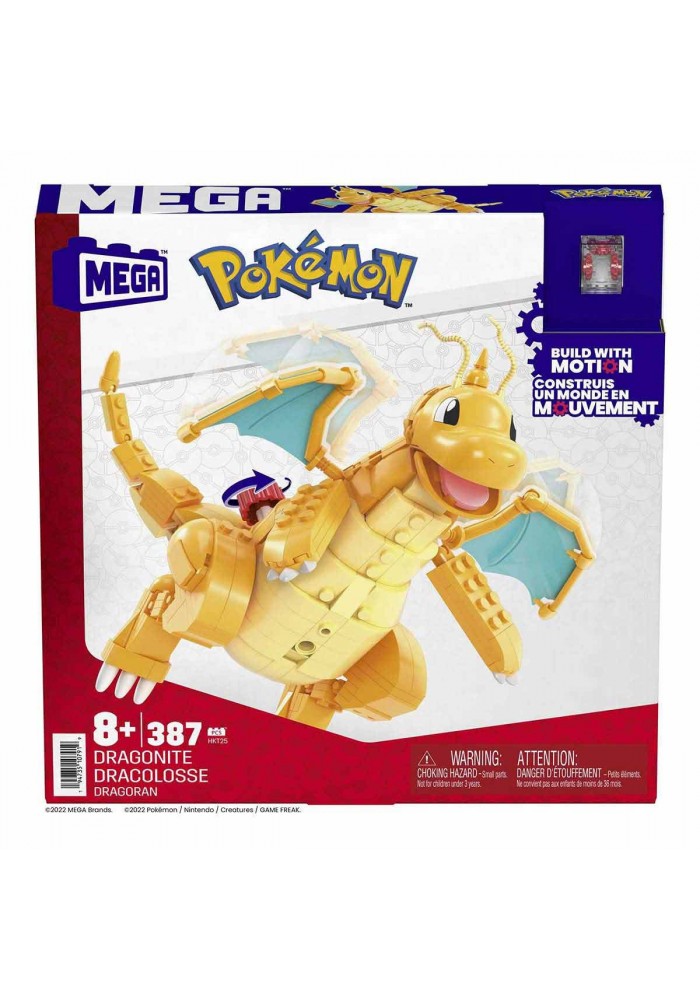 HKT25 MEGA™ Pokémon™ Dragonite 387 parça +8 yaş