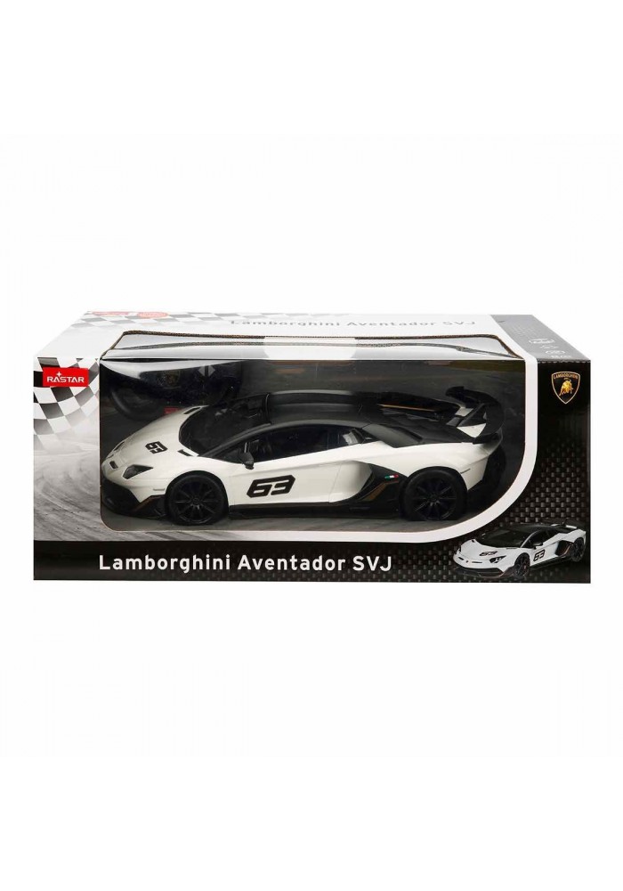 96010 Uzaktan Kumandalı Lamborghini Aventador SVJ Işıklı Araba 34 cm -Sunman