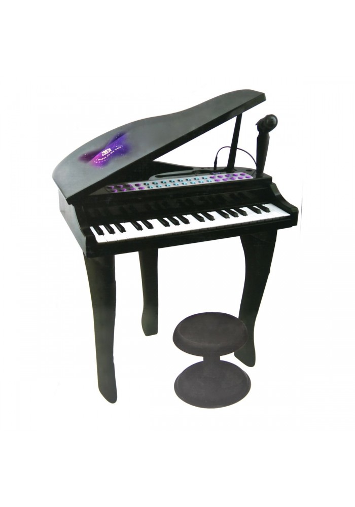 SM-88022 Vardem, Mini Piano 37 Tuşlu ve Mikrofonlu Siyah
