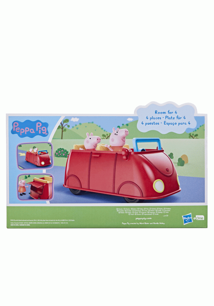 F2184 Peppa Pig Kırmızı Aile Aracı +3 yaş