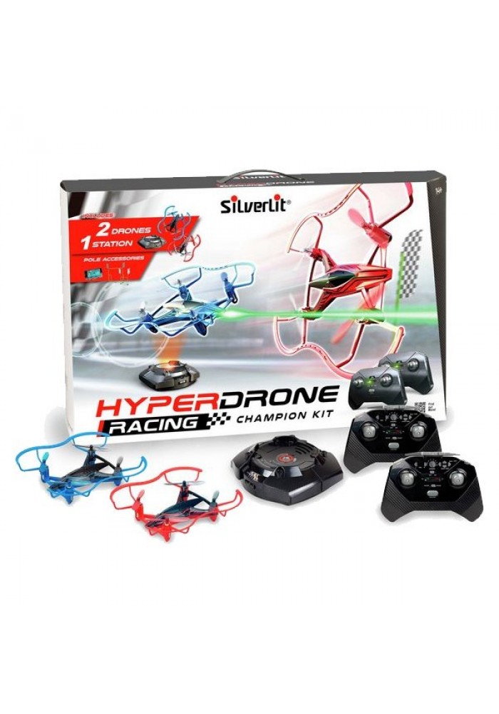 SIL/84775 Silverlit Hyper Drone Yarış Şampiyona Kiti Çift Drone