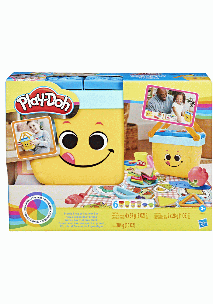 F6916 Play-Doh Piknik Şekilleri Başlangıç Seti +3 yaş