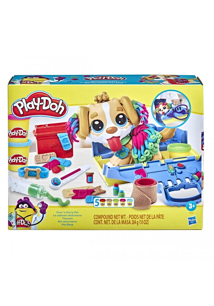 F3639 Play-Doh Veteriner Seti +3 yaş