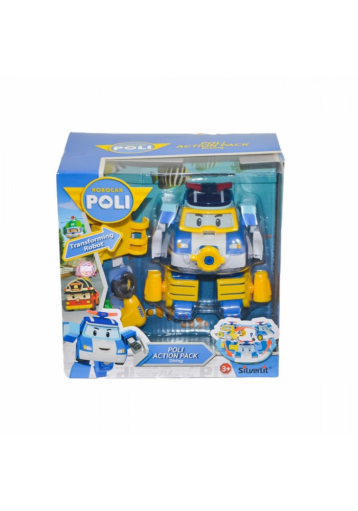 POLI/83310 Aksesuarlı Transformers Poli Avtion Figür -Neco Toys