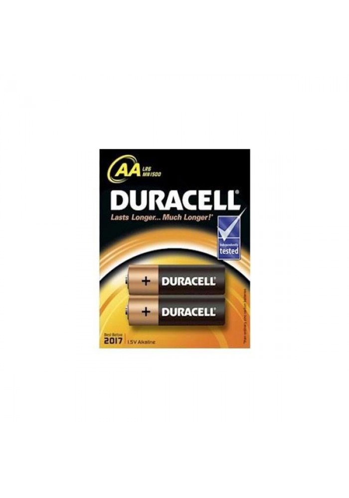 Duracell Alkalin Pil AA 2'' li Paket
