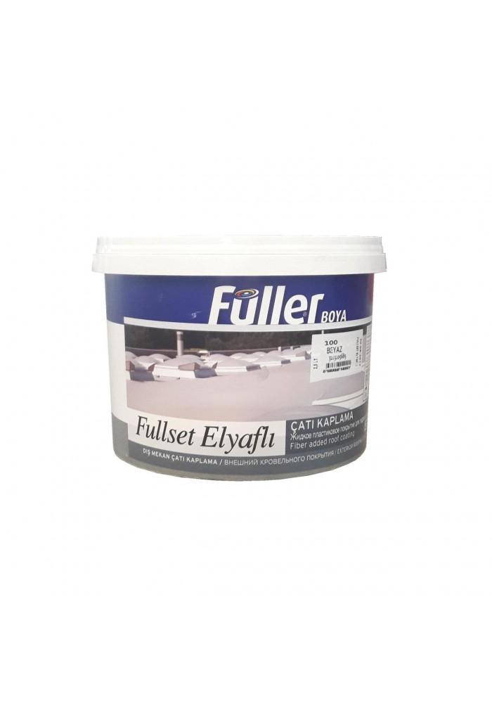 Füller Fullset Elyaflı Çatı Kaplama 0,75 Litre Beyaz