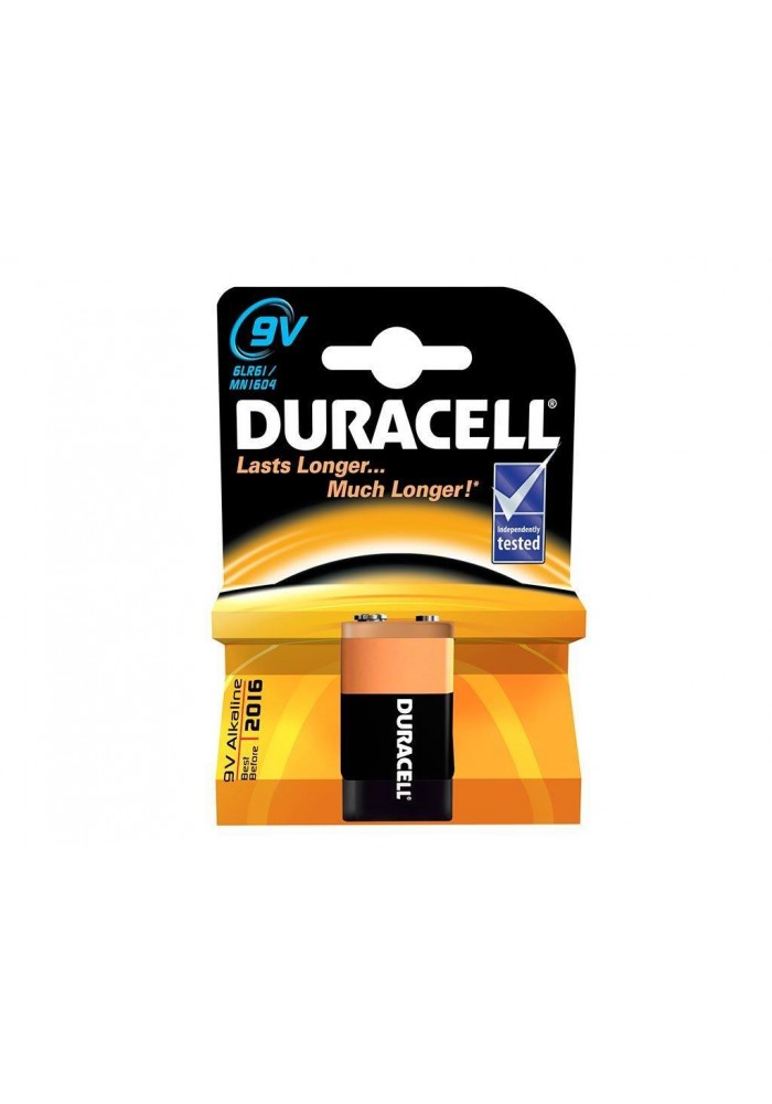 Duracell 9 Volt Alkalin Pil