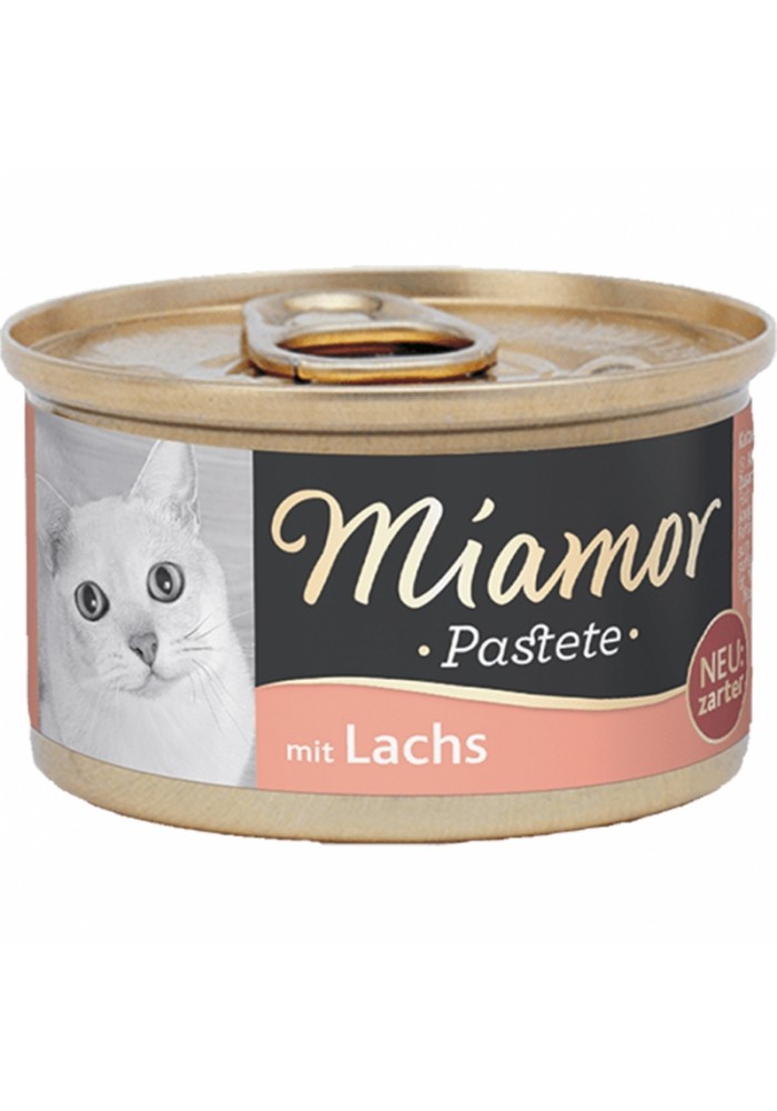 Miamor Pastete Somon Balıklı Kedi Konserve Mama 85 gr
