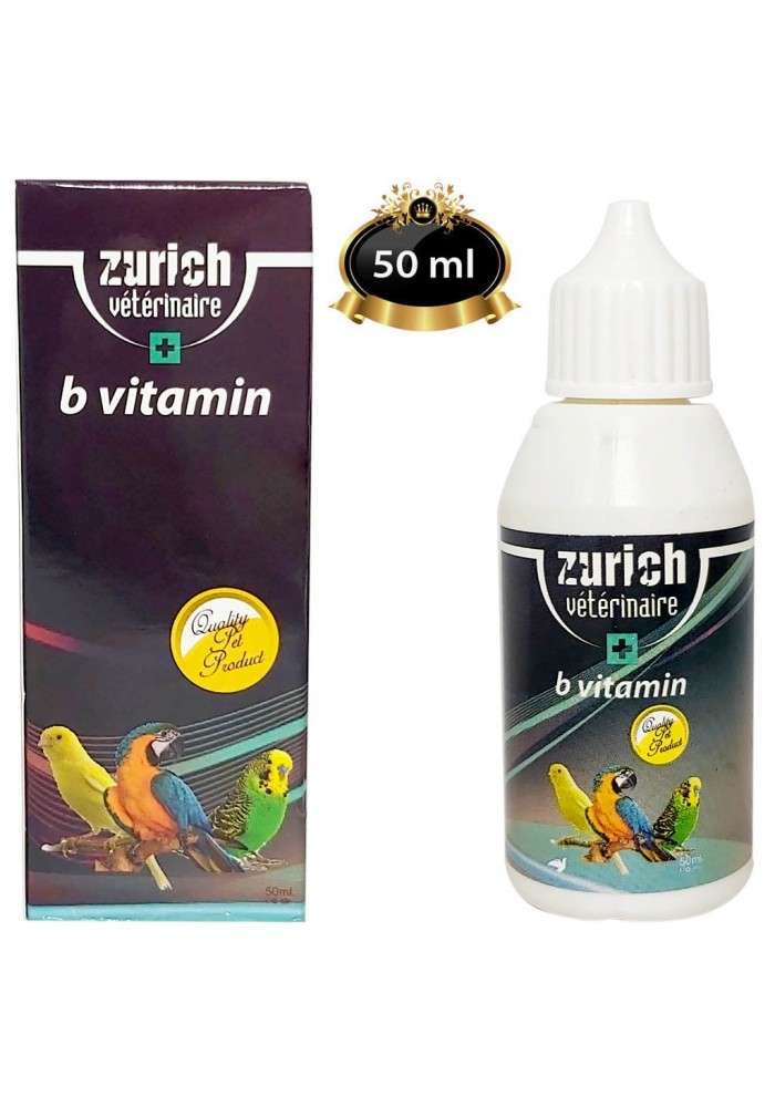 Zurich Kuşlar İçin B vitamini 50 ml