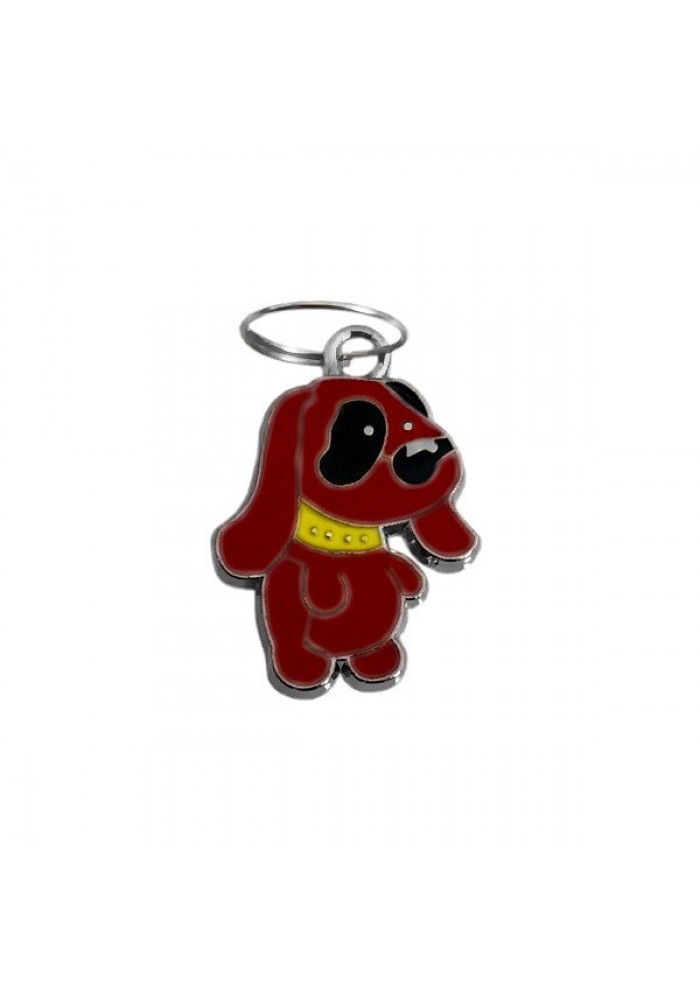 Köpek Tasma Aksesuarı Tasmalı Köpek 1.5×2.5 cm Kırmızı