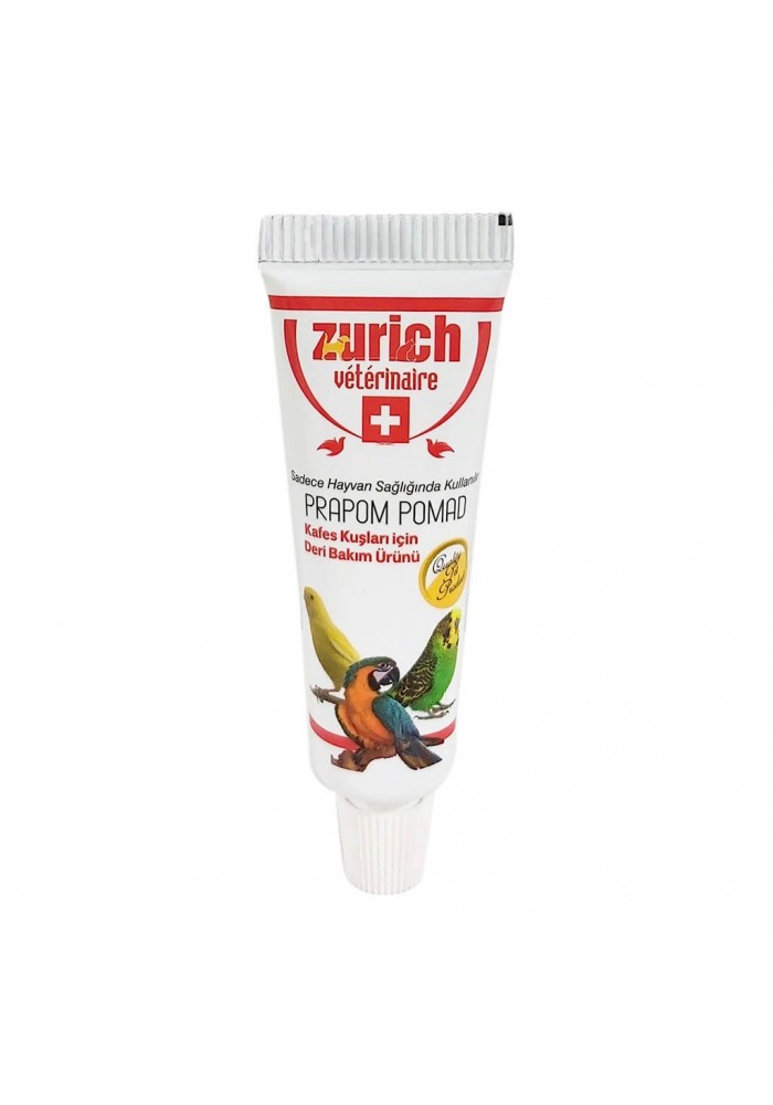 Zurich Prapom Pomad Kuş Deri & Bakım Ürünü 30 gr