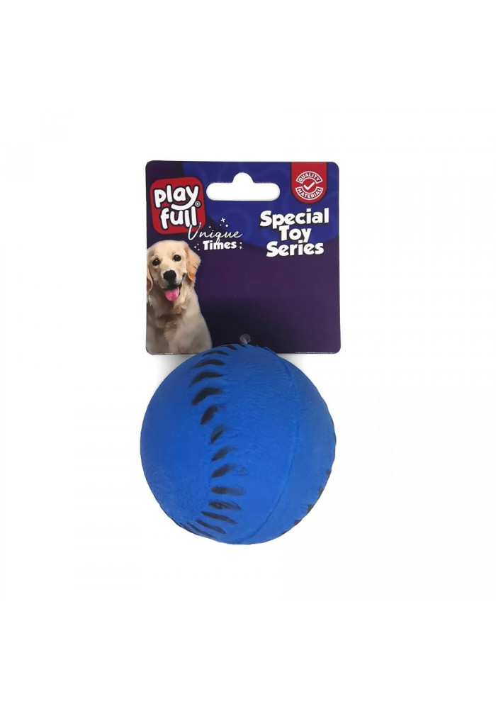 Playfull Zıplayan Tenis Topu Köpek Oyuncağı 6,3 Cm Mavi