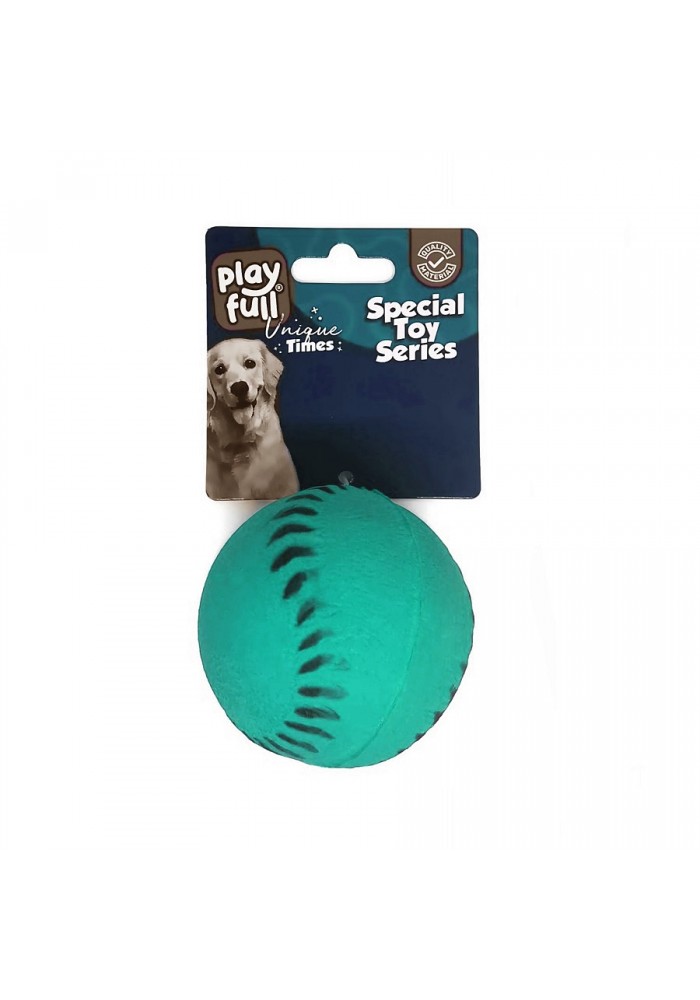 Playfull Zıplayan Tenis Topu Köpek Oyuncağı 6,3 Cm Yeşil