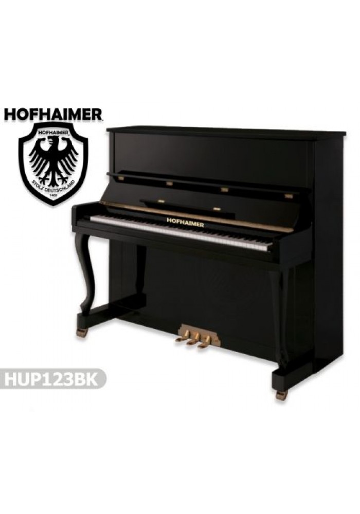 Piyano Konsol Duvar Hofhaimer Siyah Hup123bk