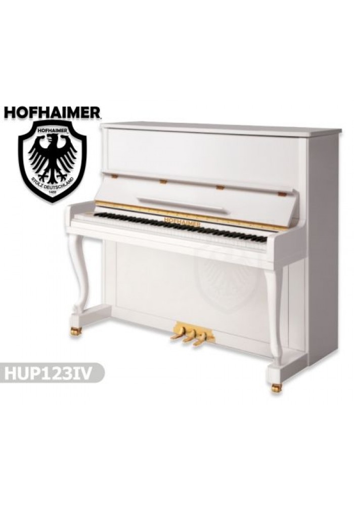Piyano Konsol Duvar Hofhaimer Fildişi Beyazı Hup123iv