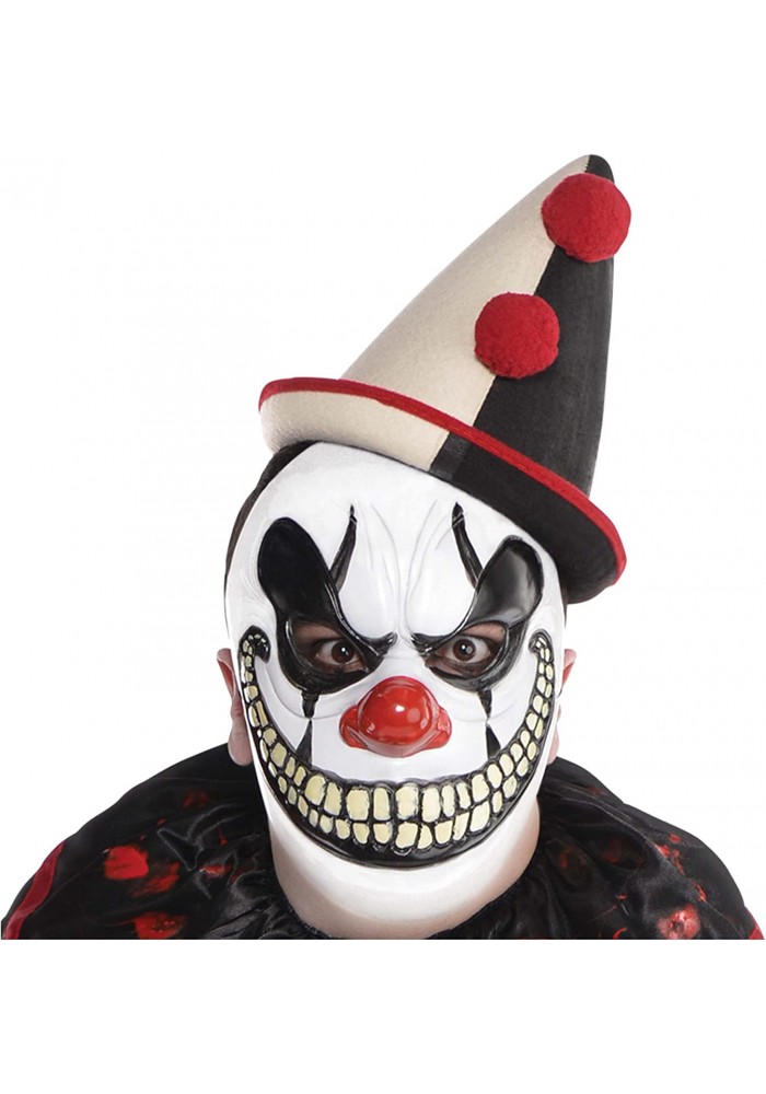 Freak Show Joker Maske 26x16 Cm