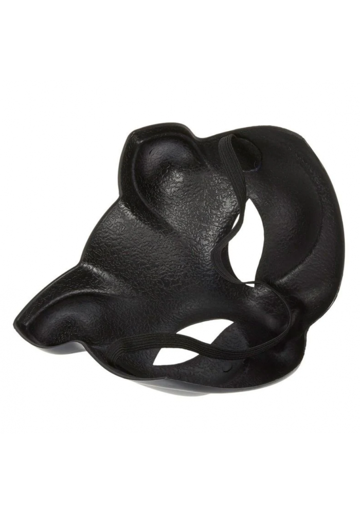 Siyah Renk Lüks Kedi Maskesi 12x13 Cm