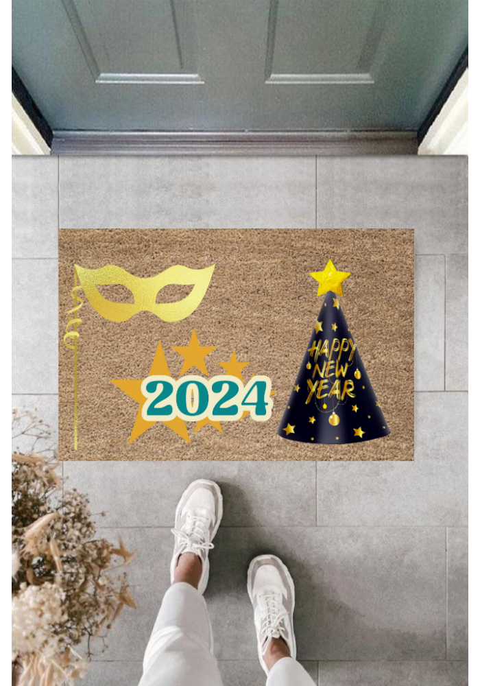 Kapı önü Paspası Yeni Yıl Konsepti Dijital Baskı Py-175111208