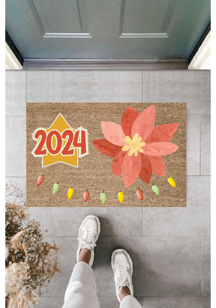 Kapı önü Paspası Yeni Yıl Konsepti Dijital Baskı Py-175111231