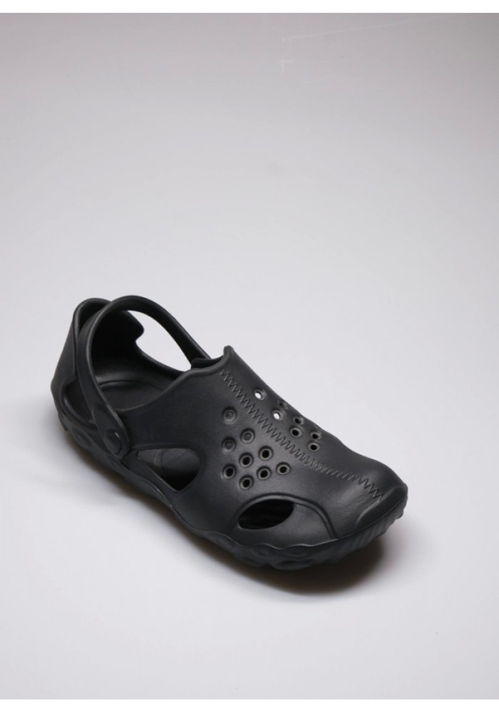 Siyah Erkek Eva Destekli Confort özel Tasarım Trend Sandalet