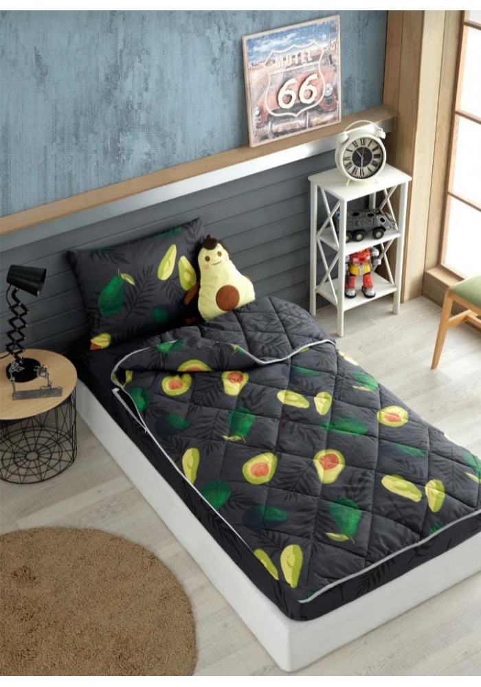 Uyku Seti özel Tasarım Siyah Avokado Ps11120