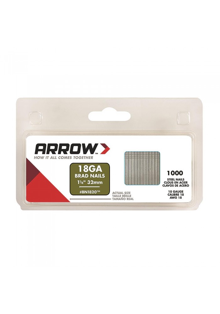 Arrow BN1820 32mm 1000 Adet Profesyonel Kesik Başlı Çivi