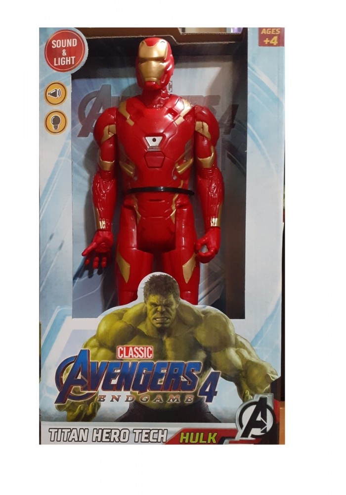 Bisepetim Iron Man Demir Adam Işıklı Ve Sesli 29 Cm