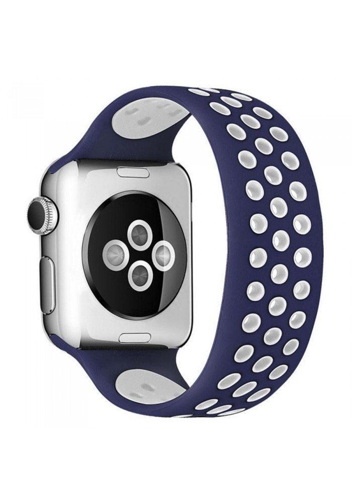 Bisepetim Apple Watch 40mm Ayarlı Delikli Silikon Kordon
