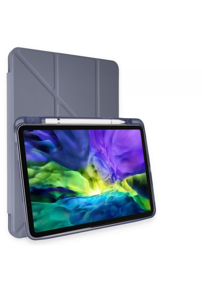 Bisepetim iPad 10.2 (7.nesil) Kılıf Kalemlikli Hugo Tablet Kılıfı