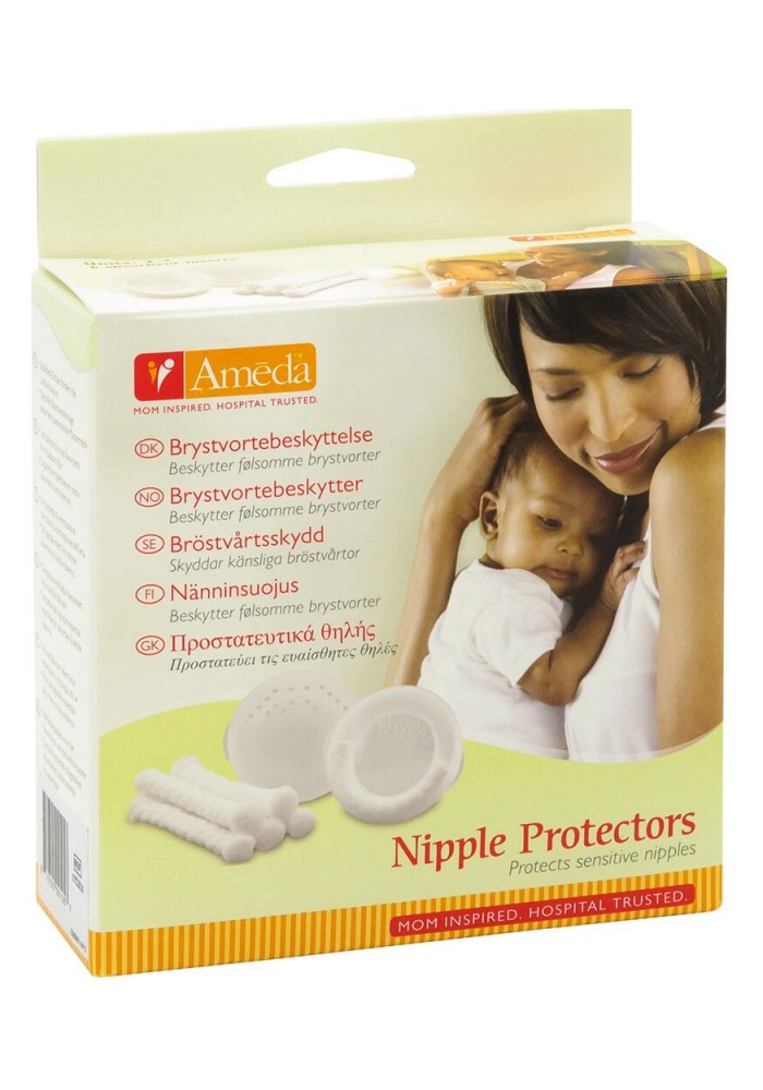 Ameda Göğüs Koruyucu Kalıp ve Refill Pedler - Nipple Protectors